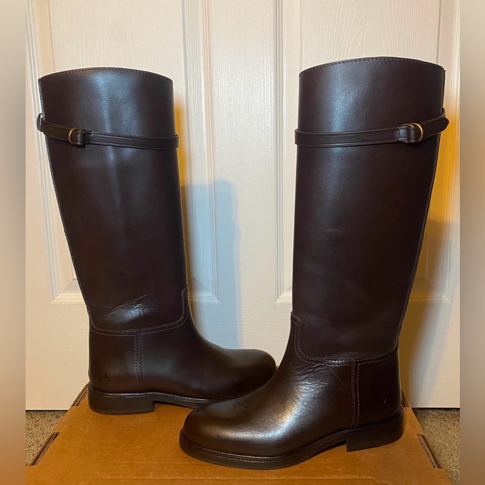 Polo Ralph Lauren Leather Riding Boot Size 6 1/2 NWOT